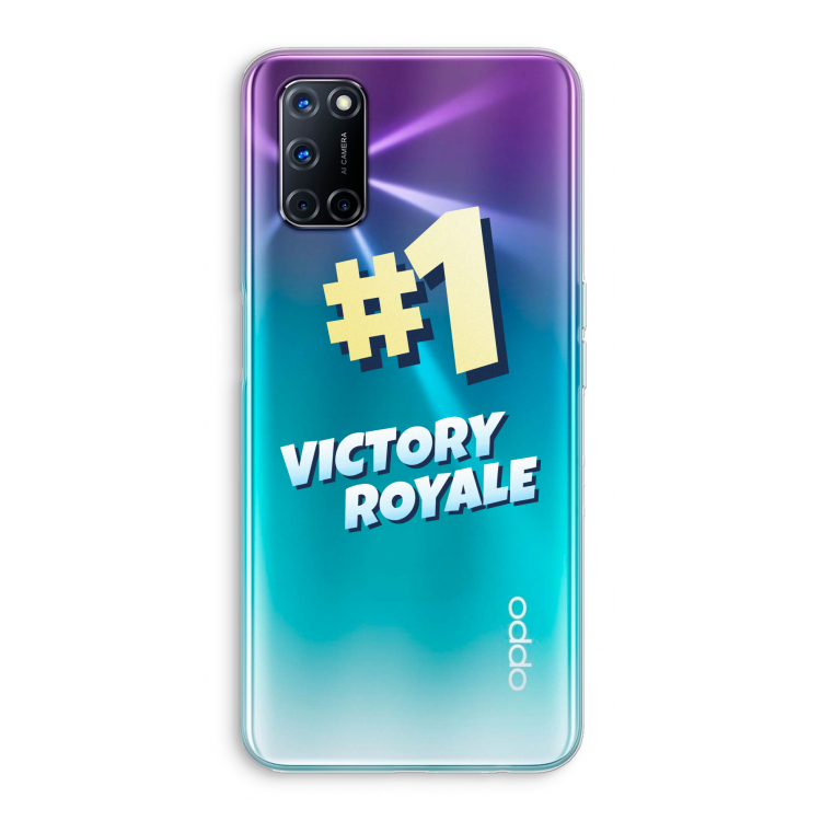 Victory Royale: Oppo A92 Transparant Hoesje