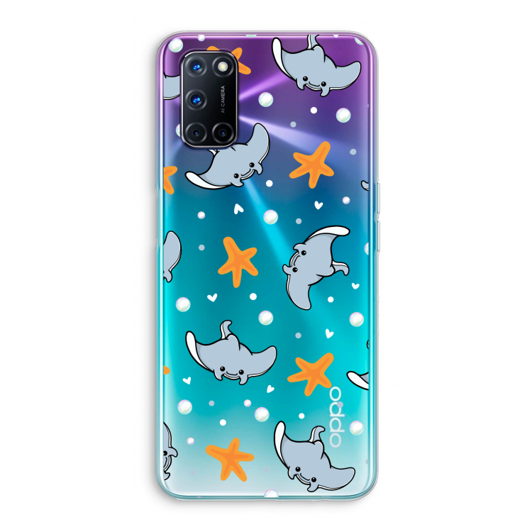 Manta: Oppo A92 Transparant Hoesje