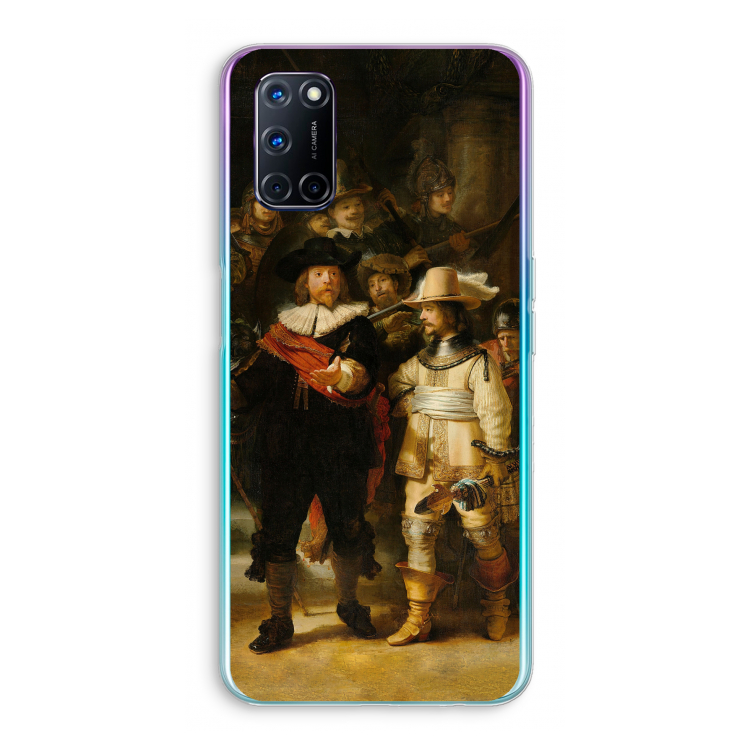 De Nachtwacht: Oppo A92 Transparant Hoesje