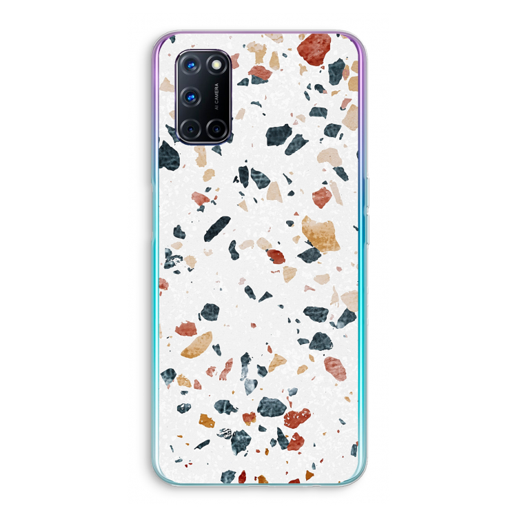 Terrazzo N°4: Oppo A92 Transparant Hoesje