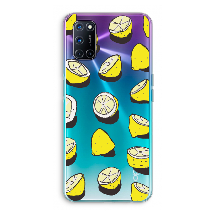 When Life Gives You Lemons...: Oppo A92 Transparant Hoesje