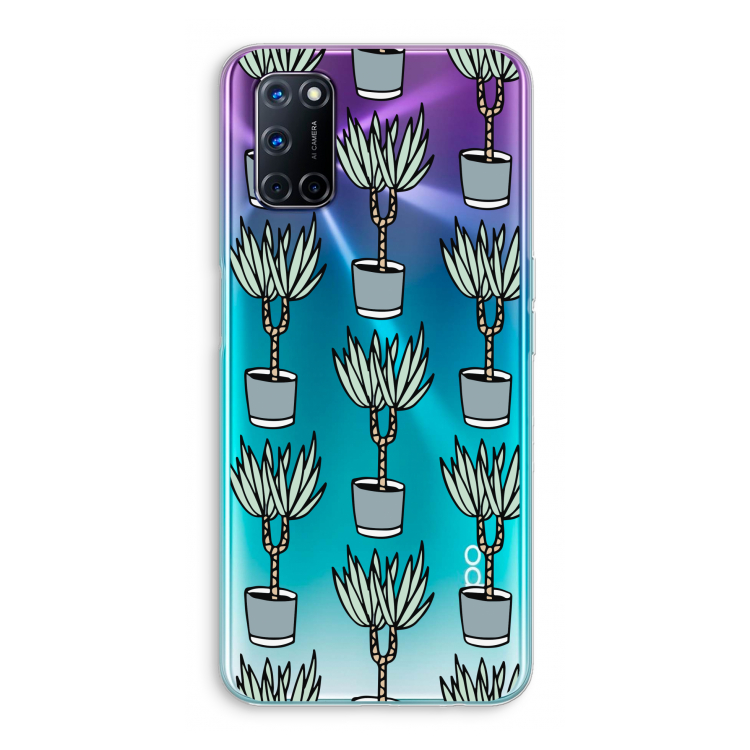 Boompje: Oppo A92 Transparant Hoesje