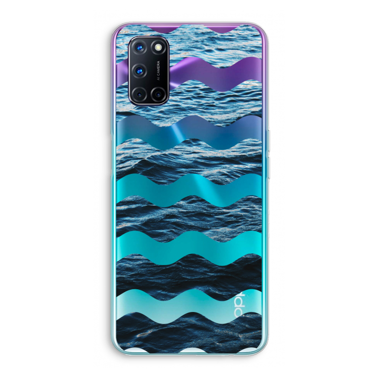 Oceaan: Oppo A92 Transparant Hoesje