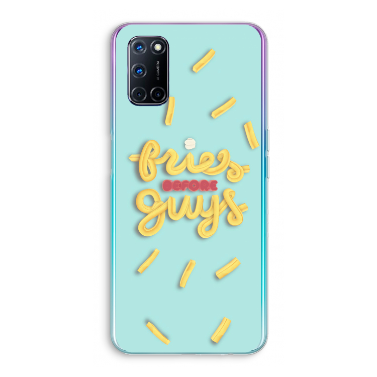 Always fries: Oppo A92 Transparant Hoesje