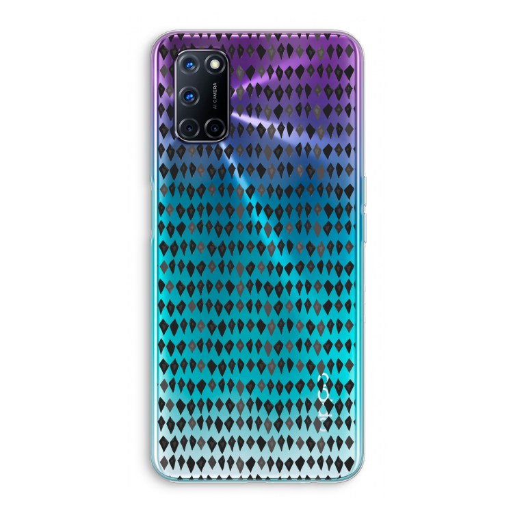Crazy shapes: Oppo A92 Transparant Hoesje