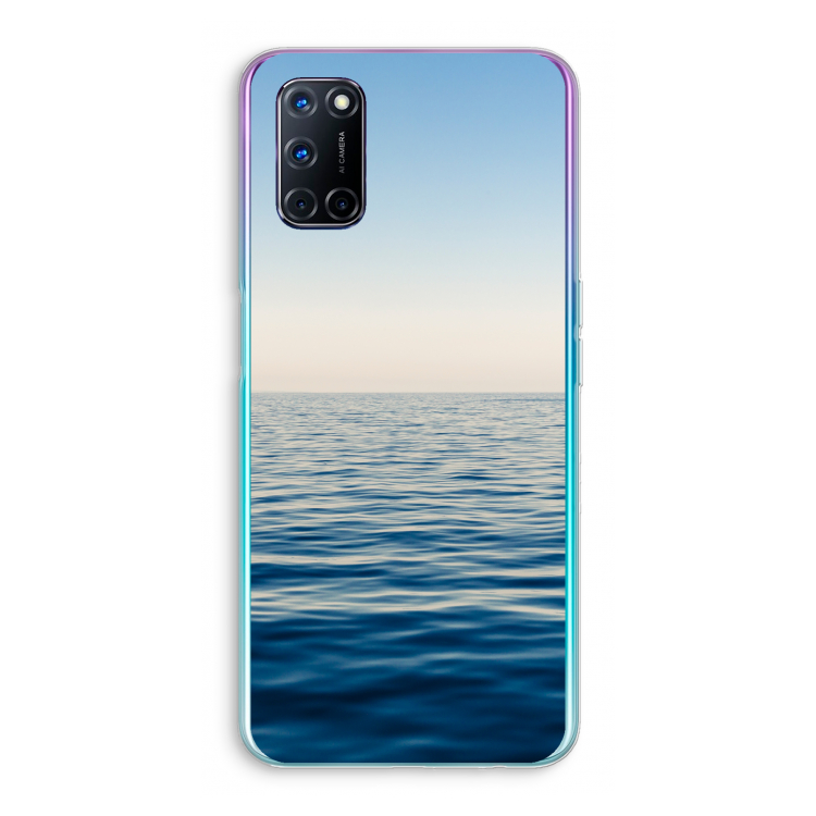 Water horizon: Oppo A92 Transparant Hoesje