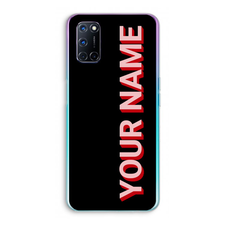 Namecase: Oppo A92 Transparant Hoesje