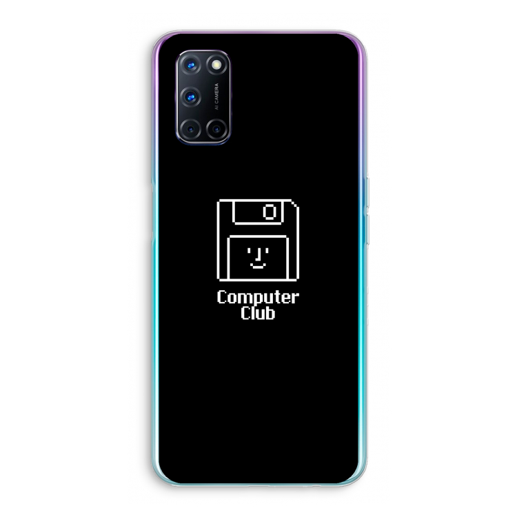 Hello: Oppo A92 Transparant Hoesje