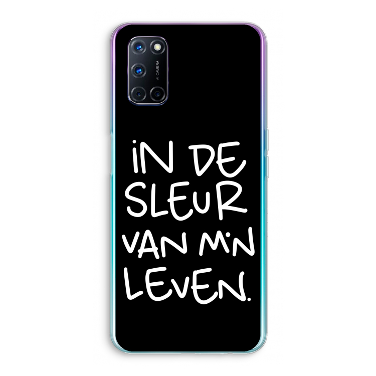 De Sleur: Oppo A92 Transparant Hoesje