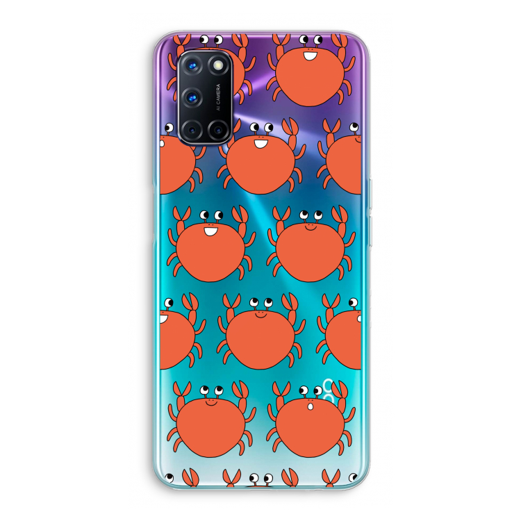 Krab: Oppo A92 Transparant Hoesje