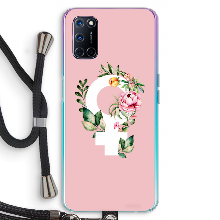 Venus: Oppo A92 Transparant Hoesje met koord