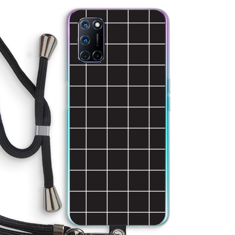 Rooster 2: Oppo A92 Transparant Hoesje met koord