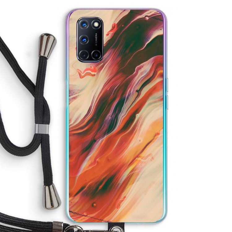 Forgotten Lands: Oppo A92 Transparant Hoesje met koord