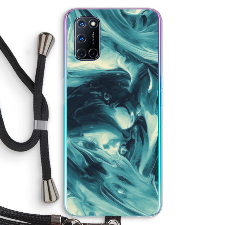 Dreaming About Whales: Oppo A92 Transparant Hoesje met koord