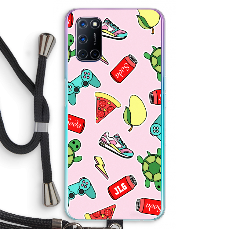 Things Jamie Loves: Oppo A92 Transparant Hoesje met koord