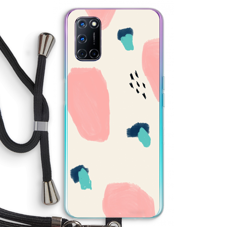 Monday Surprise: Oppo A92 Transparant Hoesje met koord