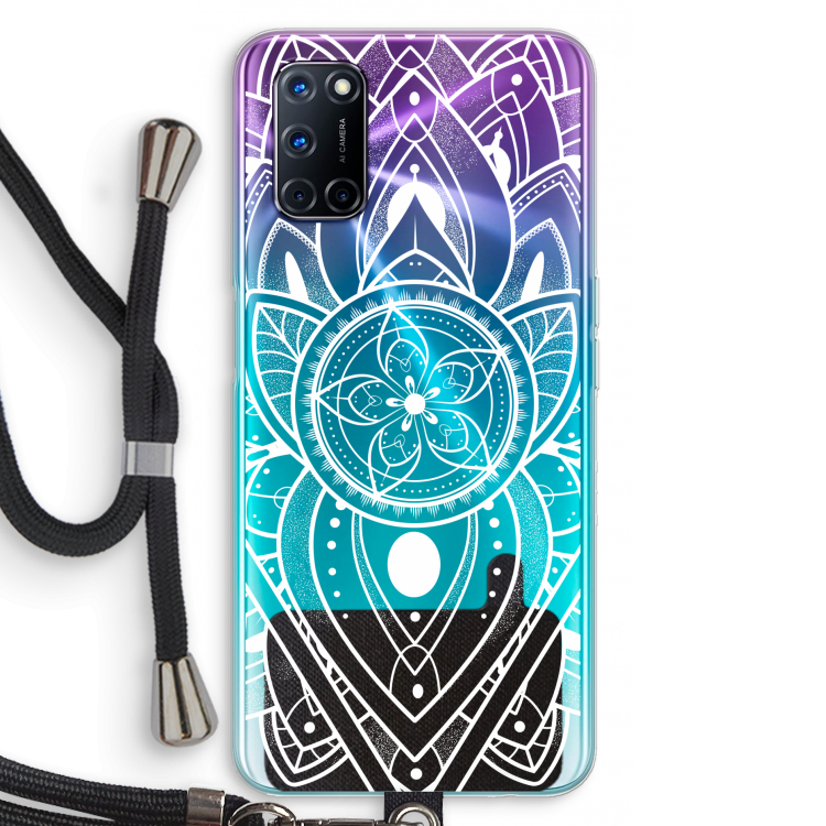 It's Complicated: Oppo A92 Transparant Hoesje met koord