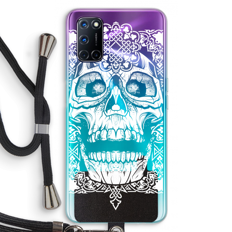 Seek & Destroy: Oppo A92 Transparant Hoesje met koord