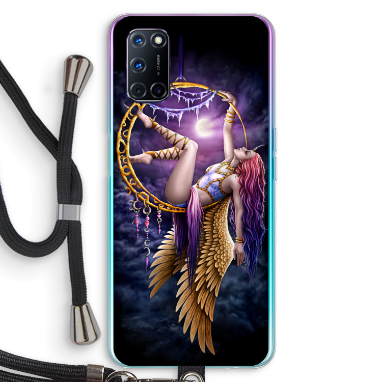 Aerial Angel: Oppo A92 Transparant Hoesje met koord