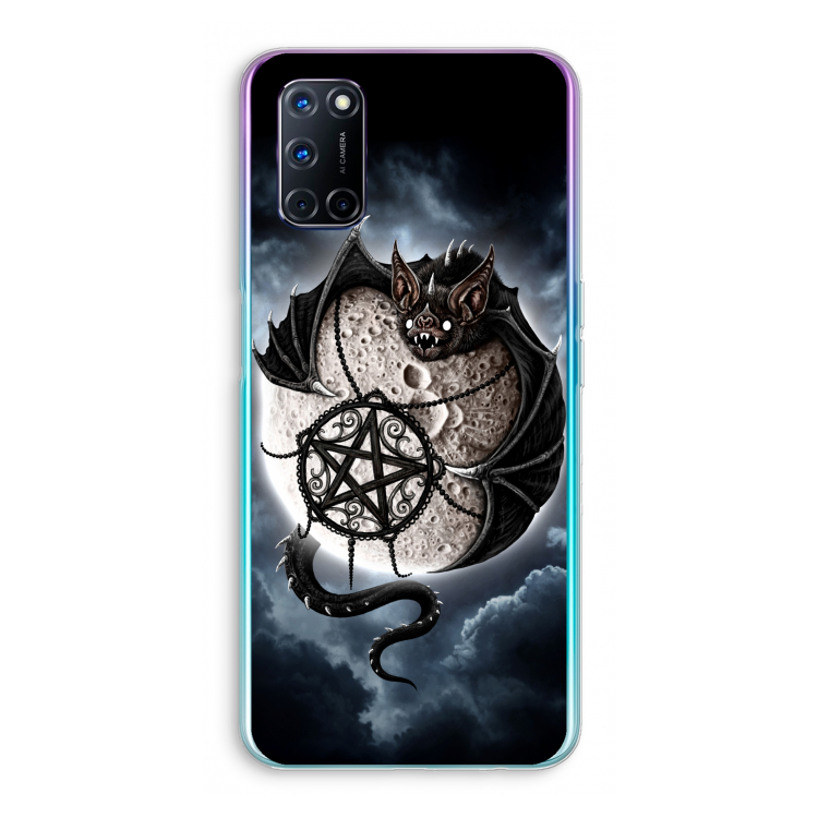 Volle maan: Oppo A92 Transparant Hoesje