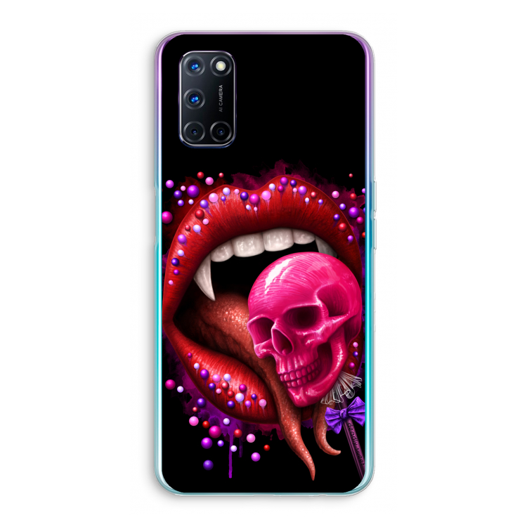 Dodelijk zoet: Oppo A92 Transparant Hoesje