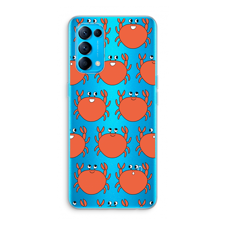 Krab: Oppo Find X3 Lite Transparant Hoesje
