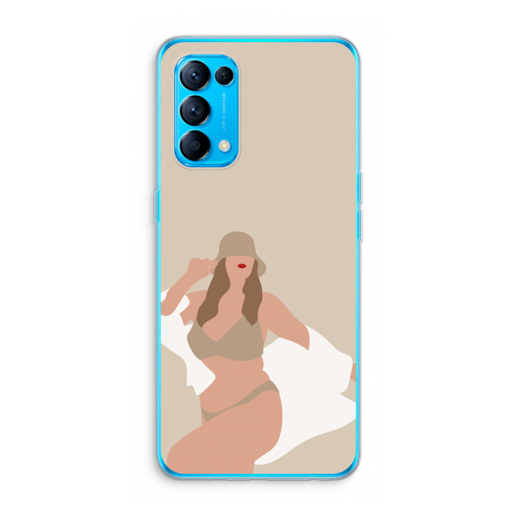 One of a kind: Oppo Find X3 Lite Transparant Hoesje