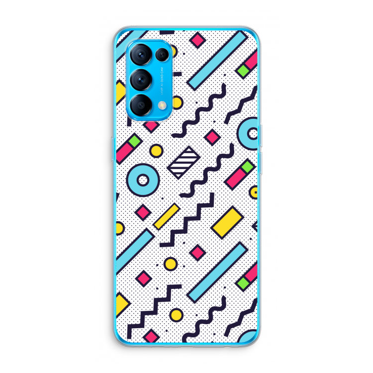 8-bit N°8: Oppo Find X3 Lite Transparant Hoesje