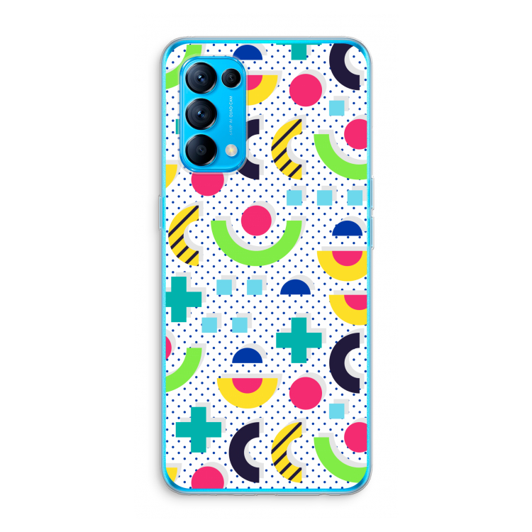 8-bit N°1: Oppo Find X3 Lite Transparant Hoesje