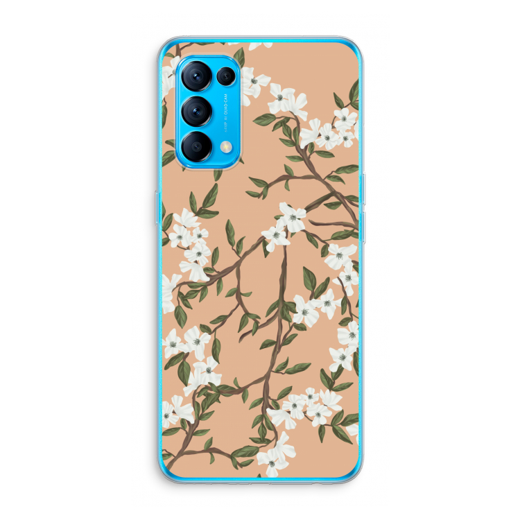 Blossoming spring: Oppo Find X3 Lite Transparant Hoesje