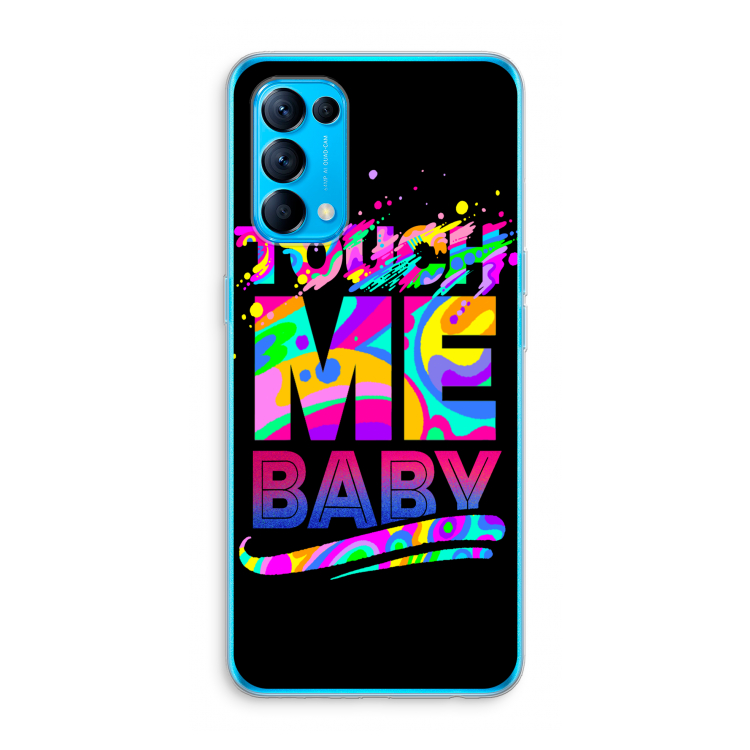 Touch Me: Oppo Find X3 Lite Transparant Hoesje
