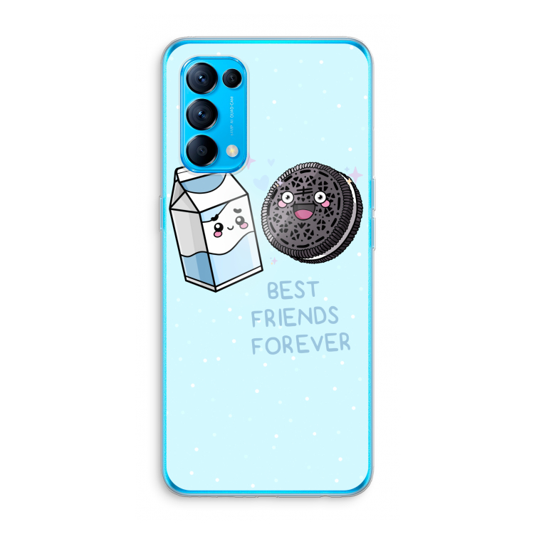 Best Friend Forever: Oppo Find X3 Lite Transparant Hoesje