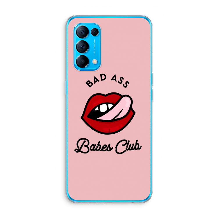 Badass Babes Club: Oppo Find X3 Lite Transparant Hoesje