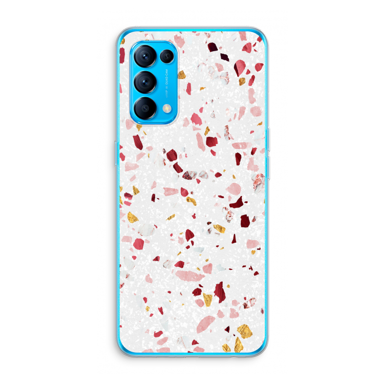 Terrazzo N°9: Oppo Find X3 Lite Transparant Hoesje