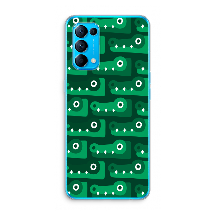 Crocs: Oppo Find X3 Lite Transparant Hoesje
