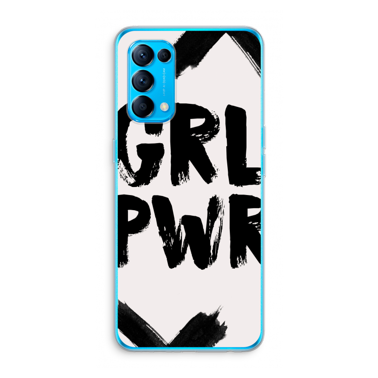 Girl Power #2: Oppo Find X3 Lite Transparant Hoesje