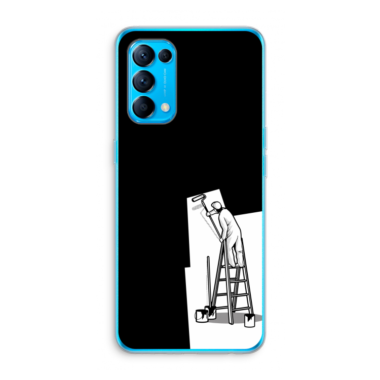 Musketon Painter: Oppo Find X3 Lite Transparant Hoesje