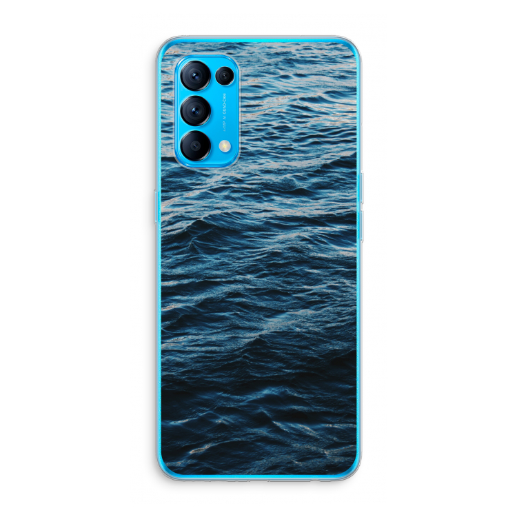 Oceaan: Oppo Find X3 Lite Transparant Hoesje