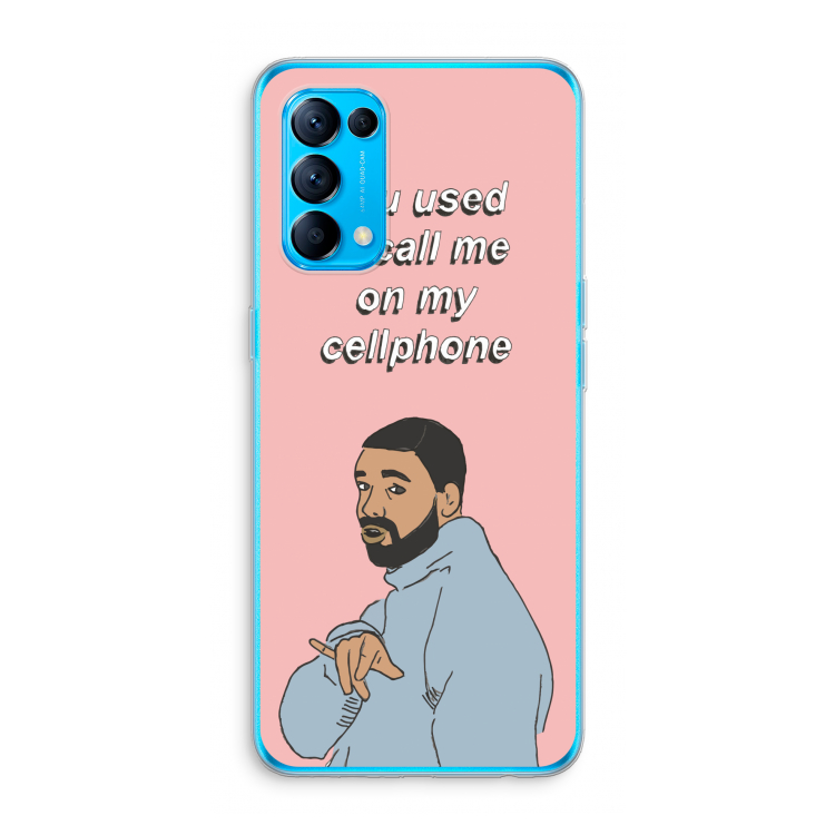 Hotline bling: Oppo Find X3 Lite Transparant Hoesje