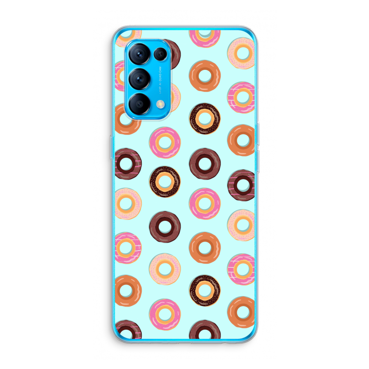 Donuts: Oppo Find X3 Lite Transparant Hoesje