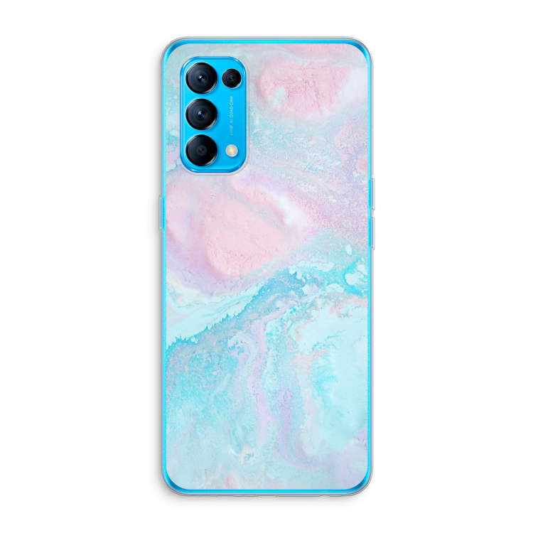 Fantasie pastel: Oppo Find X3 Lite Transparant Hoesje
