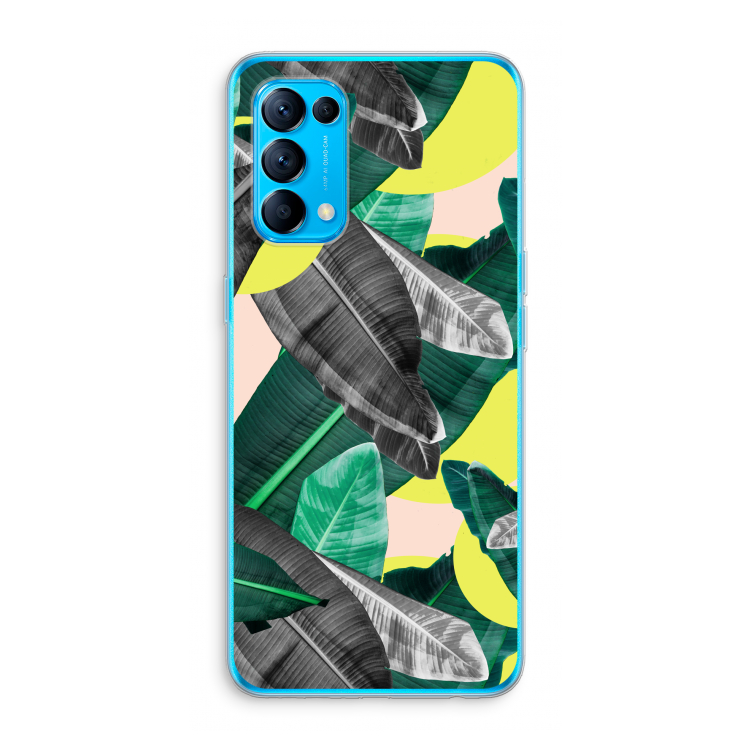 Fantasie jungle: Oppo Find X3 Lite Transparant Hoesje