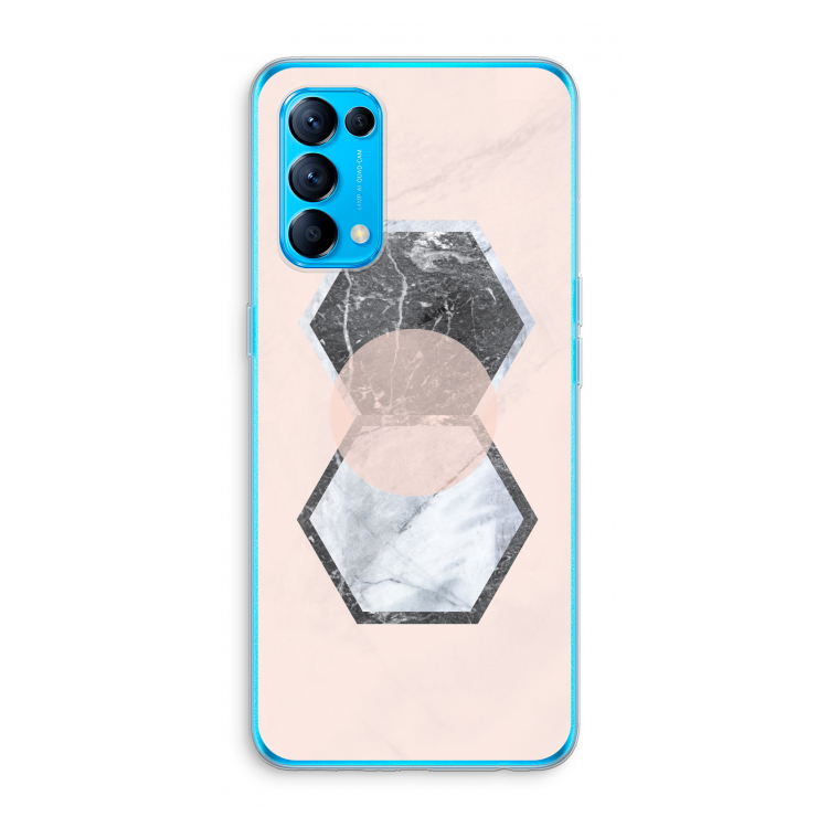 Creatieve toets: Oppo Find X3 Lite Transparant Hoesje