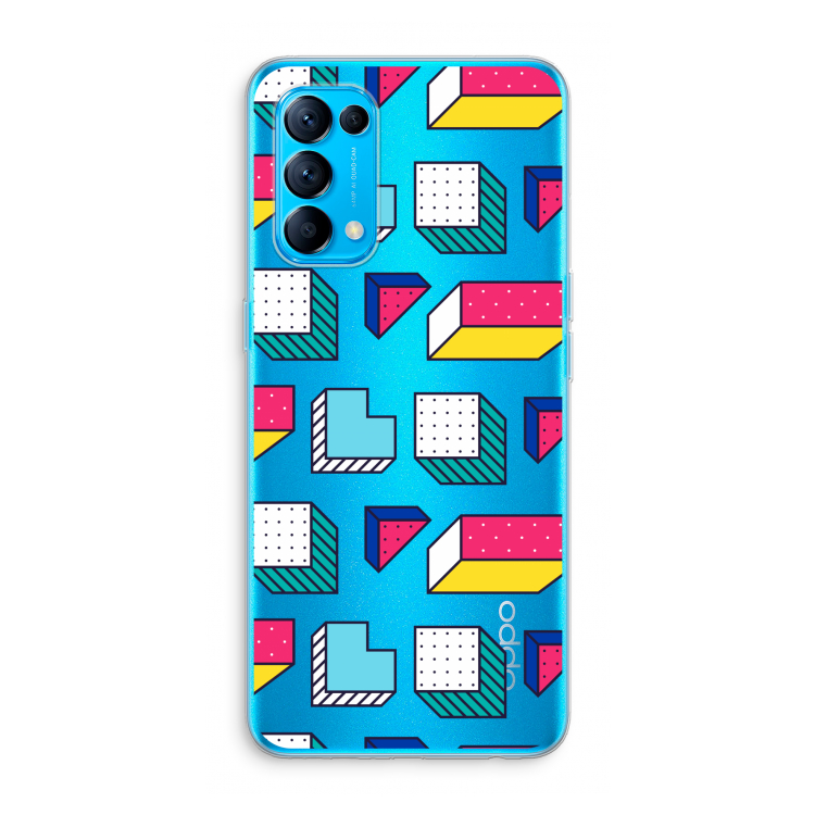 8-bit N°7: Oppo Find X3 Lite Transparant Hoesje