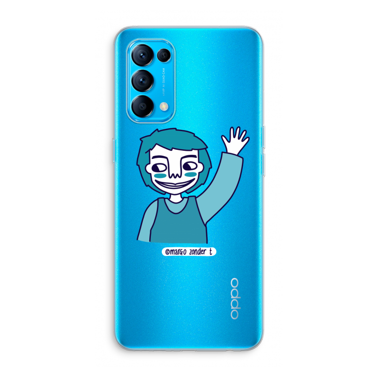 Zwaai: Oppo Find X3 Lite Transparant Hoesje