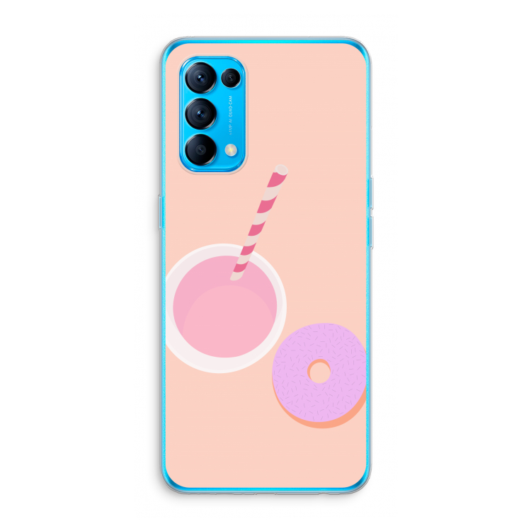 Donut: Oppo Find X3 Lite Transparant Hoesje