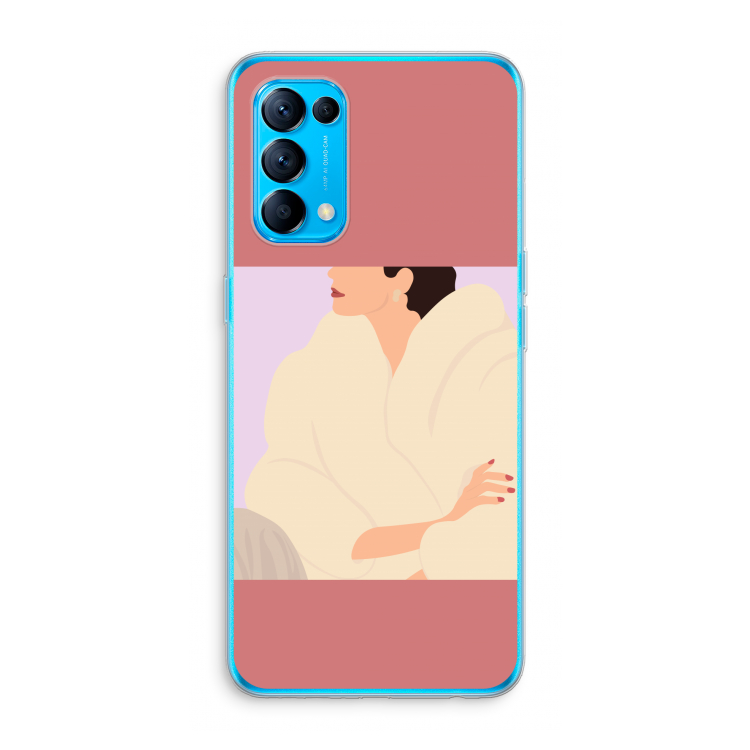 Cosy: Oppo Find X3 Lite Transparant Hoesje
