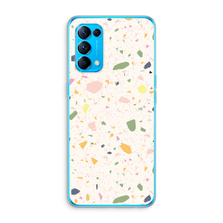 Terrazzo N°21: Oppo Find X3 Lite Transparant Hoesje