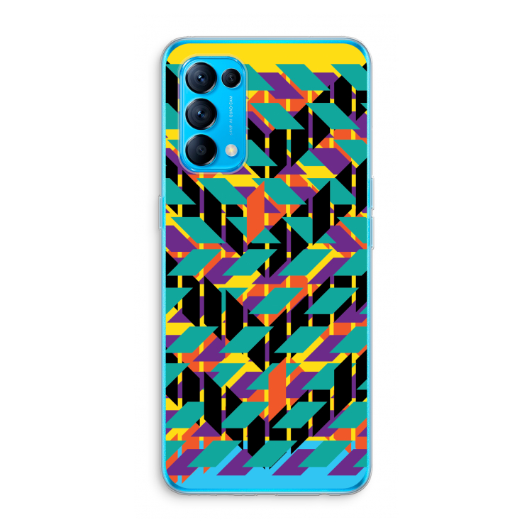 Skew Bee 1: Oppo Find X3 Lite Transparant Hoesje