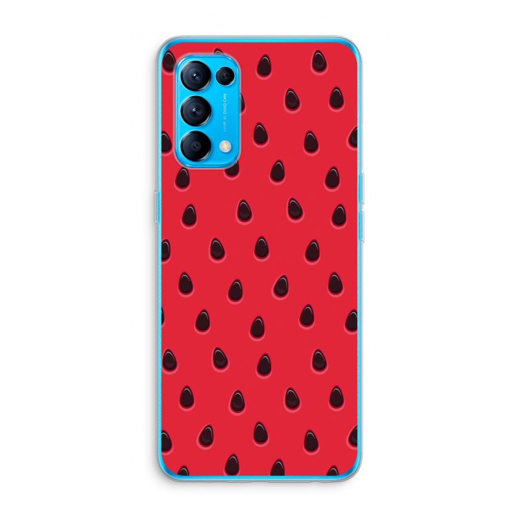 Watermelon: Oppo Find X3 Lite Transparant Hoesje